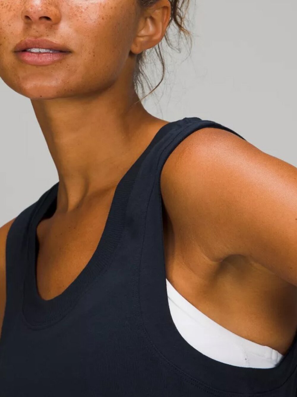 Lululemon All Yours Midi Tank Dress Black 6 Vitasea Athleisure Minimalist $98 - Picture 3 of 16